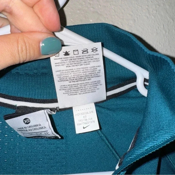 Nike Longsleeve Running Compression Half Zip XS - Picture 7 of 8